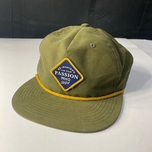 Richardson Outdoor Olive Green Snapback  Cap. Be Inspired Live Your Passion MHO